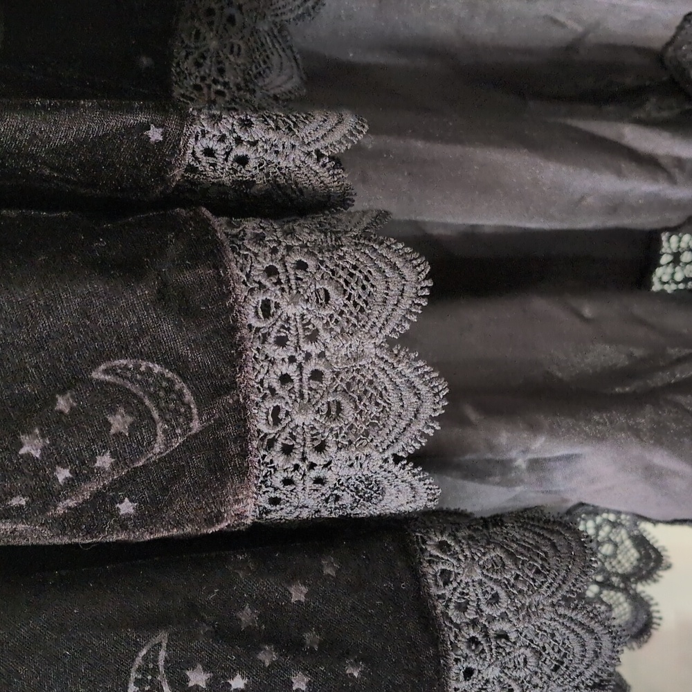 Celestial Coven Hooded Velvet Dress - Picture 7 of 9